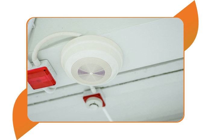 کابل اعلام حریق بعد از کشف حریق​