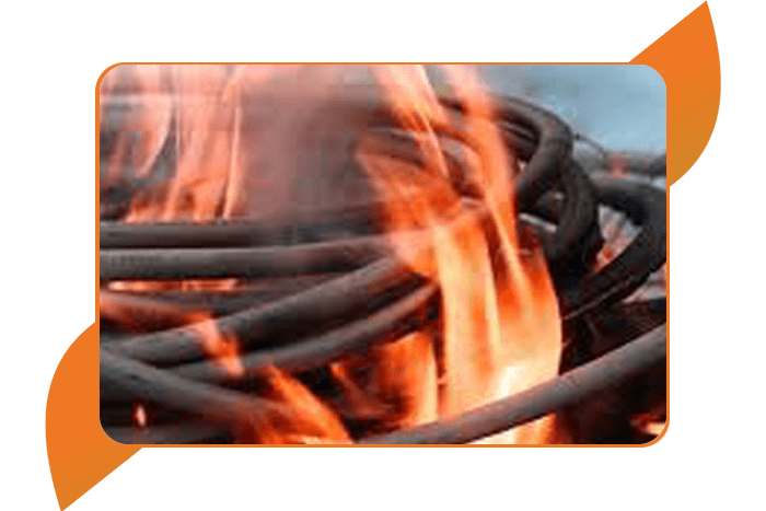 کابل ضد حریق 950 درجه سانتی گراد​