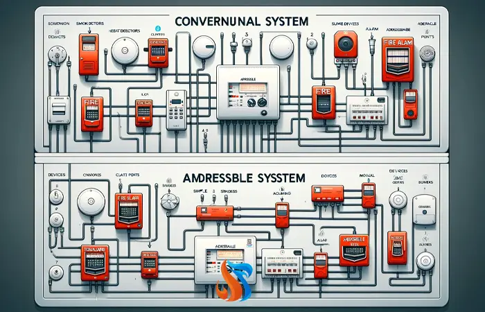 انواع سیستم اعلام حریق