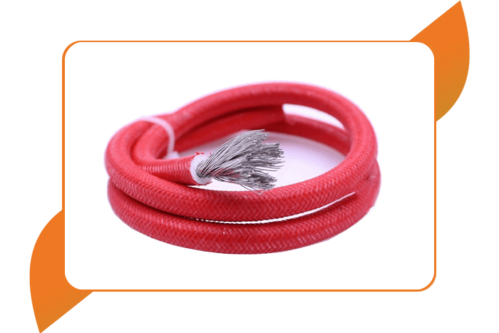 سیم نسوز دو روکش​