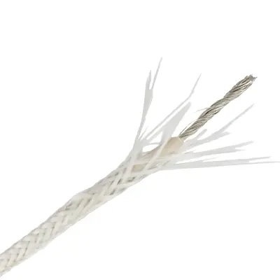 سیم نسوز سیلیکونی با پوشش فایبر گلاس